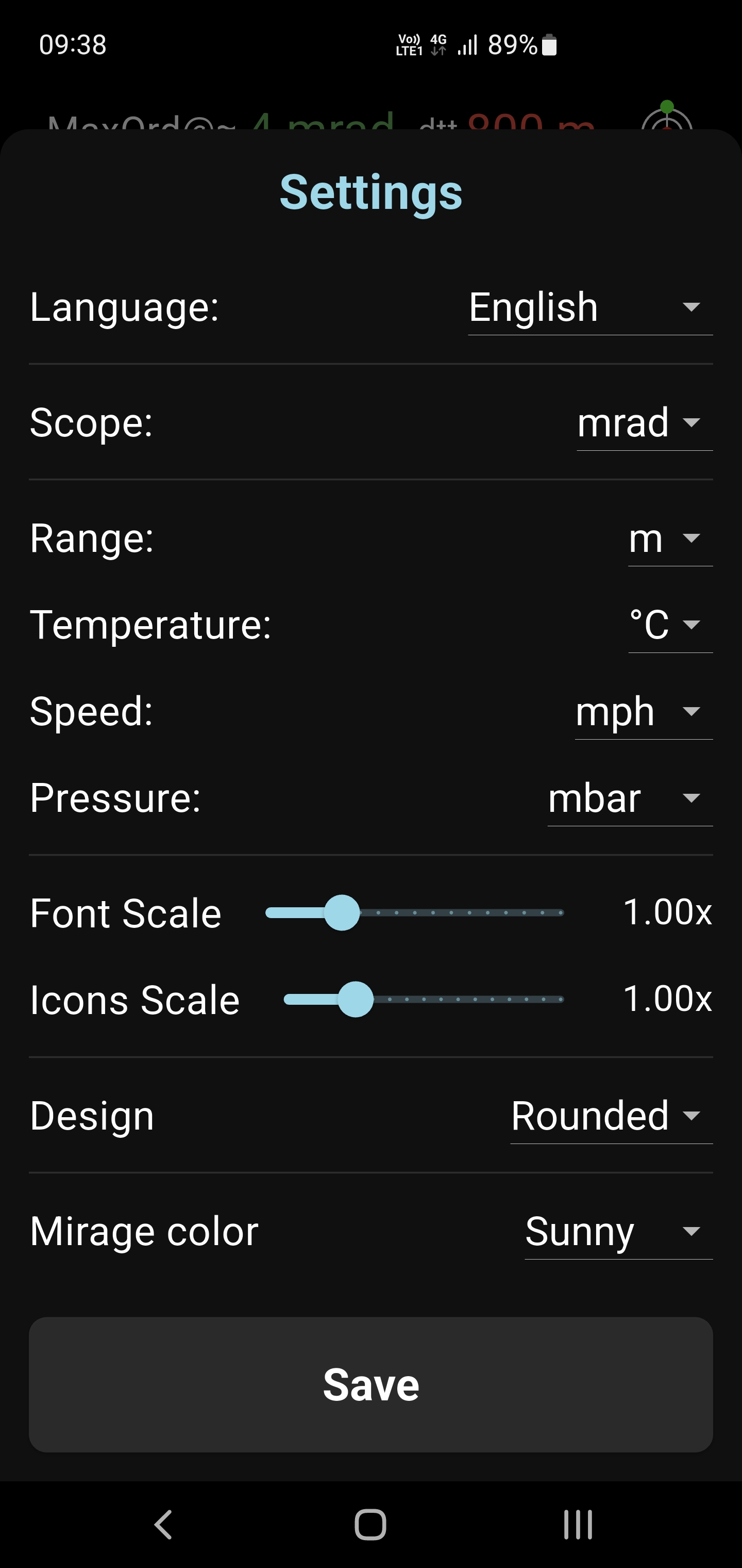 Wind Call — works with any measurement units